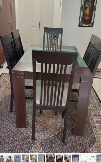 میز ناهار خوری هشت نفره
