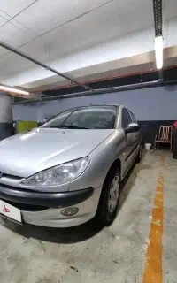 ۲۰۶ نقره ای مدل ۸۶ تیپ ۶ اتومات استثنایی