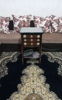 کمد جالباسی ۳ دراوره کمد تزئینی ساعت دیواری
