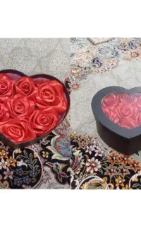 گل روبانی با رنگ و طرح مختلف