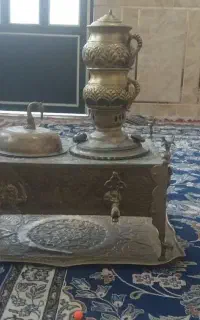 منقل و سماور کامل برنج