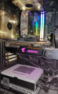 کیس گیمینگ 1080ti - 12100f