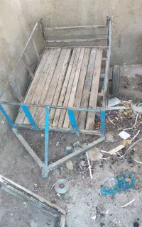 گاری موتوری سالم و خوب لاستیک خوبه