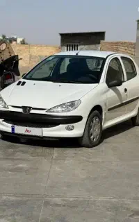 پژو ۲۰۶ تیپ ۲ مدل ۱۳۹۷ شاسی پلمپ درحدصفر