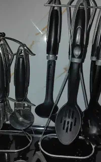 ست ابزاروکفگیرملاقه هردوتاباهم