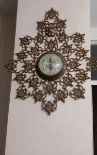 ساعت دیواری برنز