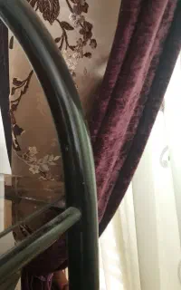 پرده پذیرایی ۵متری با یال و استند