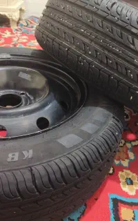 چهار عدد لاستیک کویر 185r15با رینگ15صفر 2025