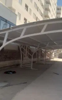 جوشکاری سایبان ساندویچ پنل شیروانی  کانکس سقف سبک