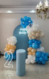 استند تولد،دیزاین مراسم،بادکنک آرایی