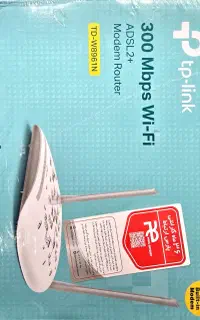 مودم ADSL تی‌پی‌لینک مدل TD-W8961N، آکبند و پلمپ