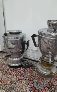 دو عدد سماور برقی و نفتی
