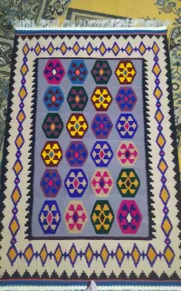 گلیم دستباف قشقایی(فیروزآباد)
