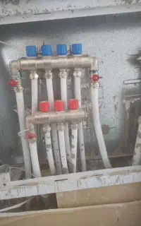 تاسیسات ولوله کشی ساختمان.