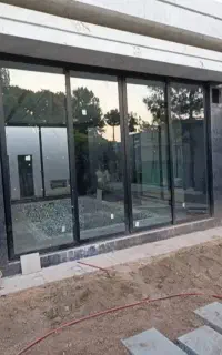 درب و پنجره یو پی وی سی upvc توری پلیسه ای