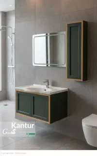 روشویی کابینتی پی‌وی‌سی ضد آب