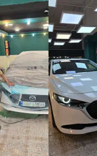 نقاشی سرامیک کوره ای لیسه گیری اقساطی خودرو پارسه