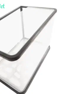 اکواریوم شیشه خم