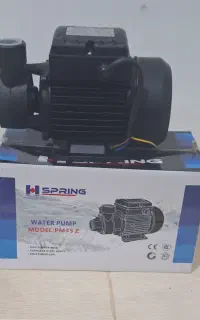 فروش یکدستگاه پمپ نو  نیم اسب