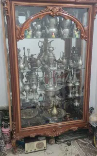 خریدار و فروشنده عتیقه ورشو سماور منقل شمشیر و..