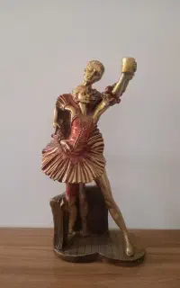 مجسمه لیلی مجنون رقص باله ارتفاع۶۰و تابلو