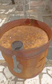 بخاری هیزمی/نان سنگک پز