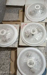 چراغ سقفی فلزی  بدون سنسور