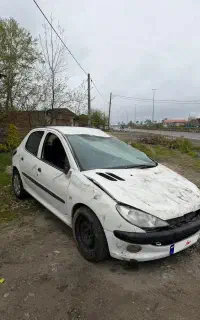 پژو ۲۰۶ تصادفی