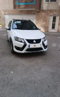 کوییک ۱۴۰۴ GXRL سفید مشکی پارس خودرو با رینگ