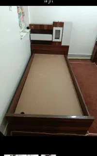 فروش تختخواب دو نفره ۱ عدد و یک نفره ۲ عدد