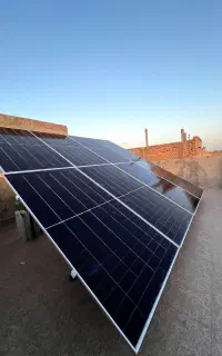 پنل خورشیدی سانورتر و باطری لیتیوم