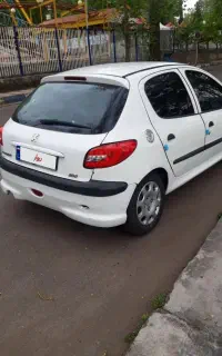 پژو 206مدل 81 موتور تعویض 92