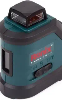 تراز لیزری رونیکس مدل RH-9502 دو خط ۳۶۰ درجه