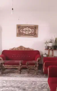 مبل ۷ نفره  میز نهار خوری 3نفره و قفس عروس هلندی