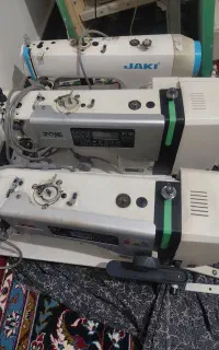 سه عدد چرخ خیاطی راسته دوز