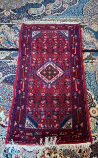 قالی دست بافت (پشم)