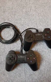 دسته بازی کامپیوتر usb سیم دار نو فوری