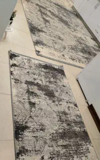 گلیم فرش 9 متری مدرن ودو عدد کناره یک در یک ونیم