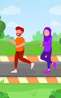 همنورد پیاده روی سلامتی و کاهش وزن