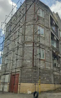 داربست فلزی نیلی