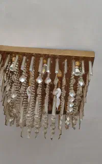 لوستر کریستال سالم و تمیز