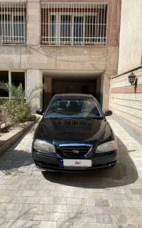 هیوندای آوانته XD دنده‌ای مشکی متالیک مدل ۱۳۸۸