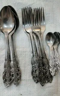 قاشق وچنگال میوه خوری و قاشق  چنگال غذا