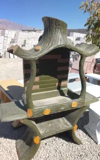 نیمکت و باربیکیو
