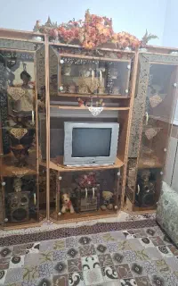 میز تلوزیو و دکوری ۳ تیکه