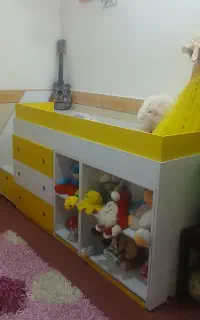 تخت کمددار کودک