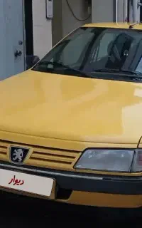 تاکسی پژو پلاک ت