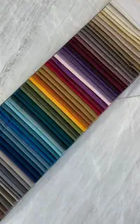 پنل های آماده کتان گارنت مخمل حریر ضمانتی