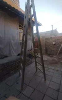 نردبان 3 متری دو پل