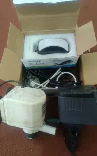 فیلتر اکواریوم مه ساز و شیشه پاکن